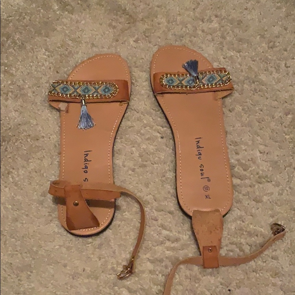 Sandals never worn!